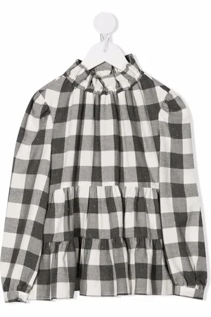Il gufo Blouse à carreaux