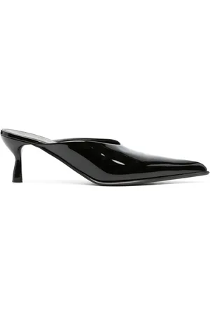 Lanvin Escarpins en cuir à fini verni 65 mm