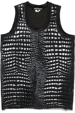 JUNYA WATANABE Haut à effet peau de crocodile embossé