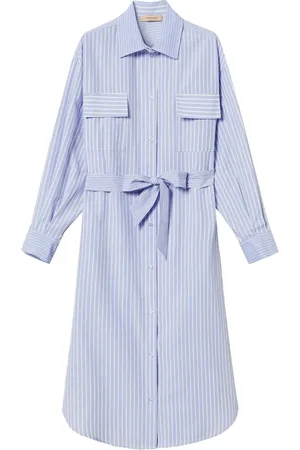 Twin-Set Robe-chemise à rayures