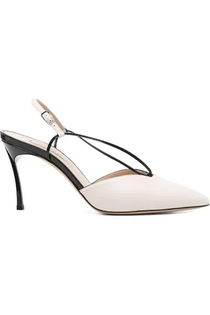 Casadei Escarpins en cuir 80 mm