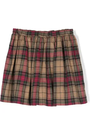 BONPOINT Jupe plissée à motif tartan