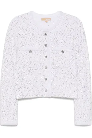 Michael Kors Veste métallisée en maille stretch