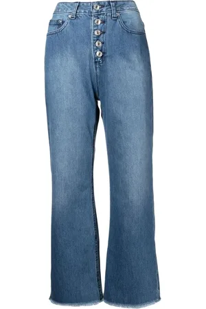 Michael Kors Jean Selma courte à taille haute