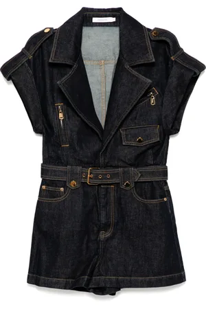 ZIMMERMANN Combishort crush en jean