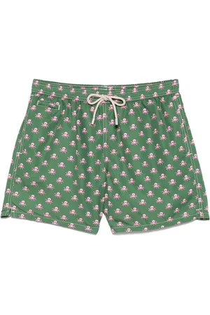 MC2 SAINT BARTH Short de bain à imprimé graphique