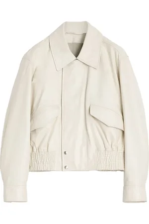 LEMAIRE Veste bomber à design en cuir