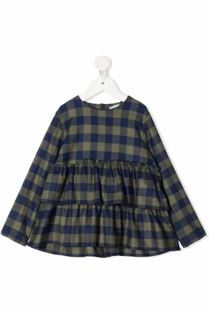 Il gufo Blouse à carreaux vichy