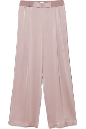 ALYSI Pantalon en satin
