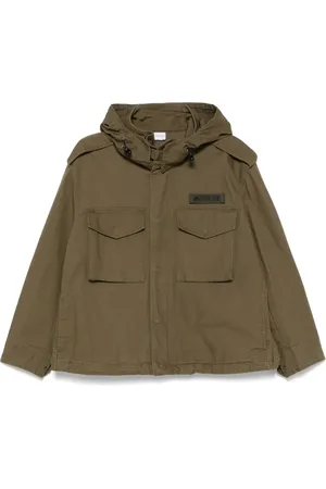 Aspesi Veste en coton à capuche