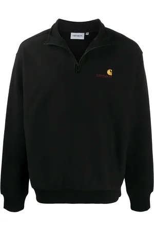 Carhartt Sweat zippé à logo brodé