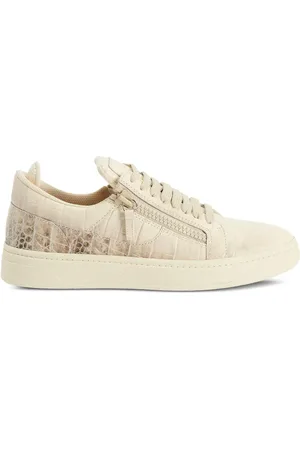 Giuseppe Zanotti Baskets texturées façon peau de crocodile