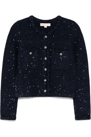 Michael Kors Veste métallisée en maille stretch