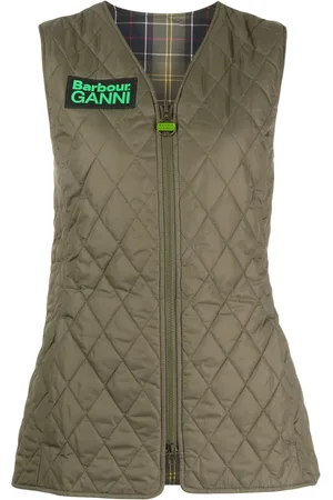 Barbour Gilet réversible Betty à carreaux