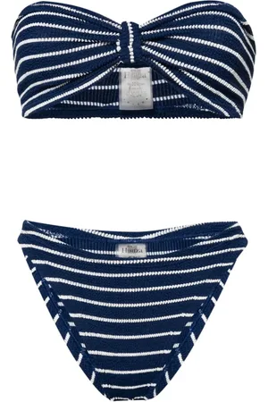 Hunza G Bikini Jean à effet froissé