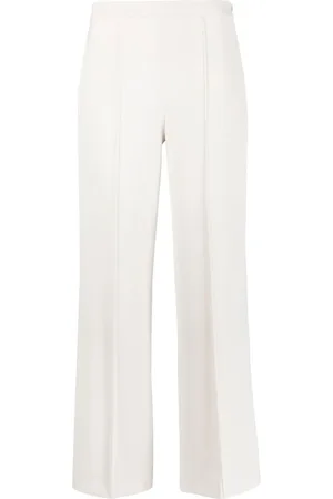 Max Mara Pantalon évasé court en maille