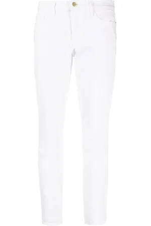 Frame Jean skinny à coupe courte