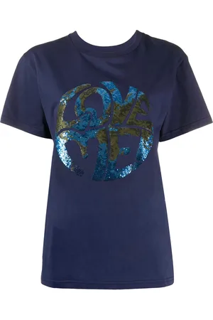 Alberta Ferretti T-shirt Love à sequins