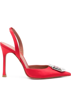 Amina Muaddi Escarpins Camelia 105 mm