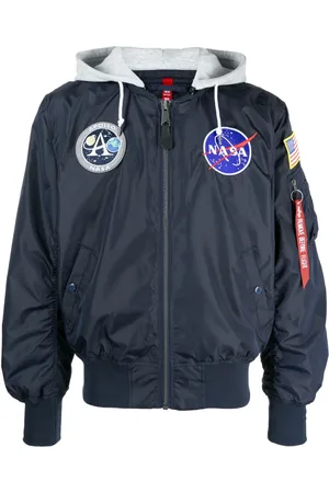Alpha Industries Veste zippée à patch logo