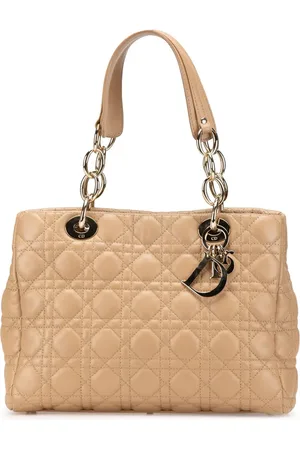 Dior Sac à main Lady Dior Soft Shopping médium en peau d