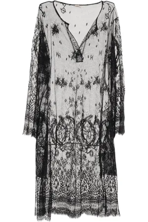 Hermès Robe à broderies (années 2010)