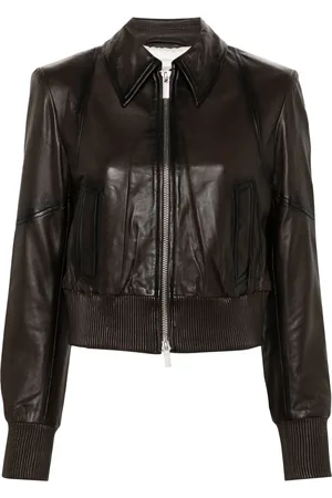 REMAIN Veste bomber à coupe crop