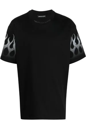 Vision Of Super T-shirt en coton à imprimé graphique