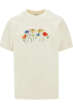 Foret T-shirt Botanica à broderie florale