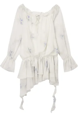 B+AB Robe volantée à fleurs