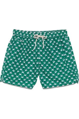 MC2 SAINT BARTH Short de bain à imprimé crabe