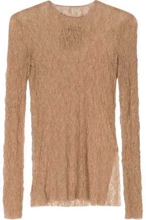 UMA WANG Blouse à fentes
