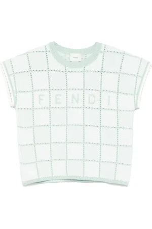 Fendi T-shirt en crochet