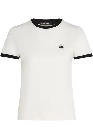 Karl Lagerfeld T-shirt Ikon à liserés contrastants