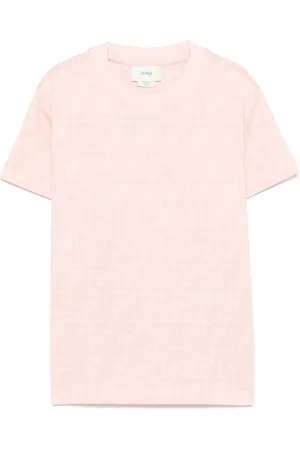 Fendi T-shirt à motif FF imprimé