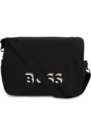 HUGO BOSS Sac à langer en toile à logo imprimé