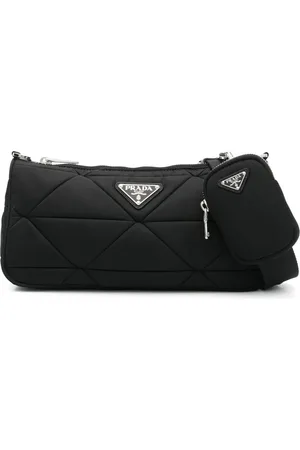 Prada Sac à bandoulière Re-Nylon à design matelassé