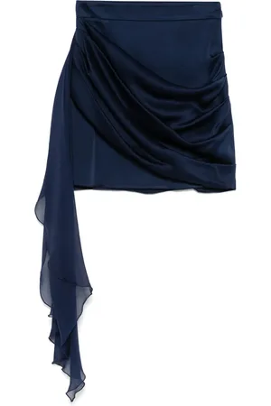 Elisabetta Franchi Minijupe à détail de foulard