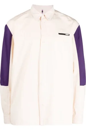OAMC Chemise en coton à patch logo