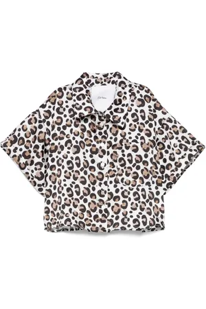 MISS GRANT Chemise à imprimé animalier