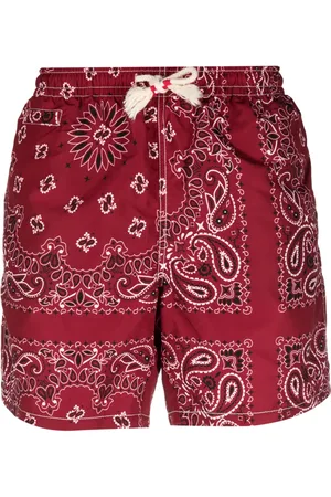 MC2 SAINT BARTH Short de bain à imprimé bandana