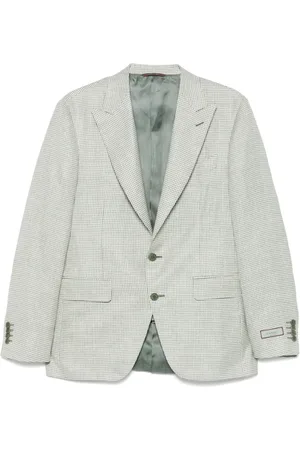 CANALI Blazer à motif pied-de-poule
