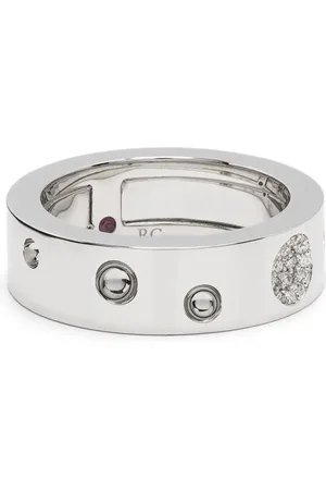 Roberto Coin Bague Pois Moi sertie de diamants
