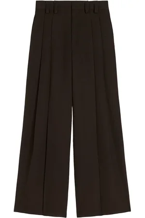 Jil Sander Pantalon à détails plissés