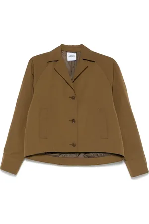 Aspesi Veste zippée à patch logo