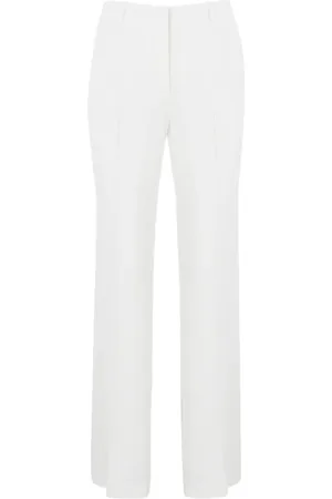Alberta Ferretti Pantalon à coupe droite