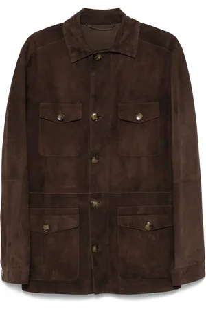 CANALI Veste en daim