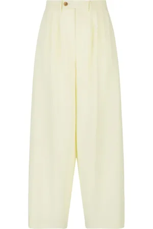 GCDS Pantalon ample à taille haute