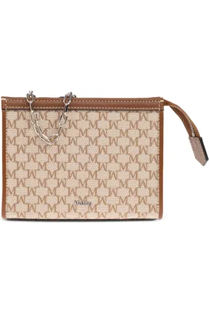 Max Mara Pochette à motif monogrammé