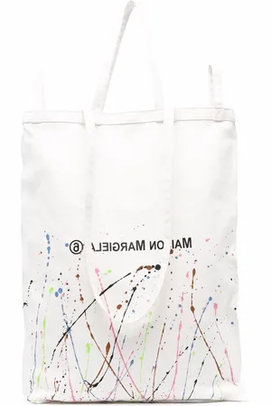 Maison Margiela Sac cabas oversize à logo